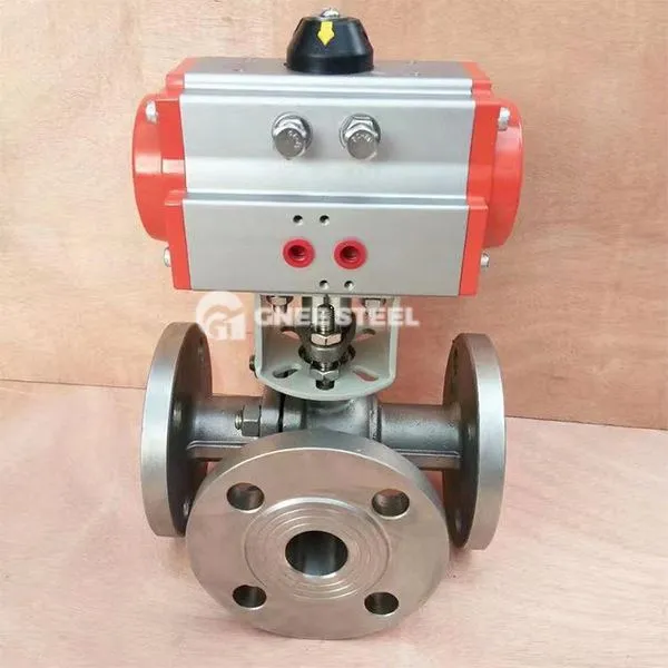 3 -spôsob, ako motorizovaný guľový ventil