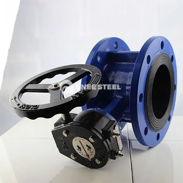 Liatinové prírubové motýľové ventily