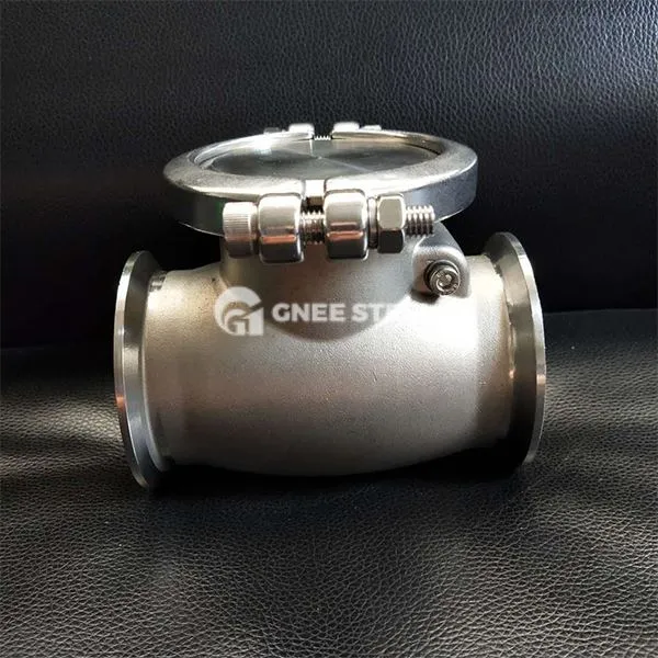 Liate oceľové výkyvné kontrolné ventily