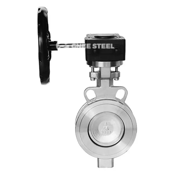 Dvojitý excentrický vysoko výkonný motýľový ventil