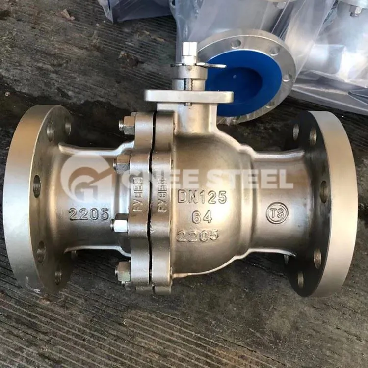 Dvojité guľové ventily z nehrdzavejúcej ocele