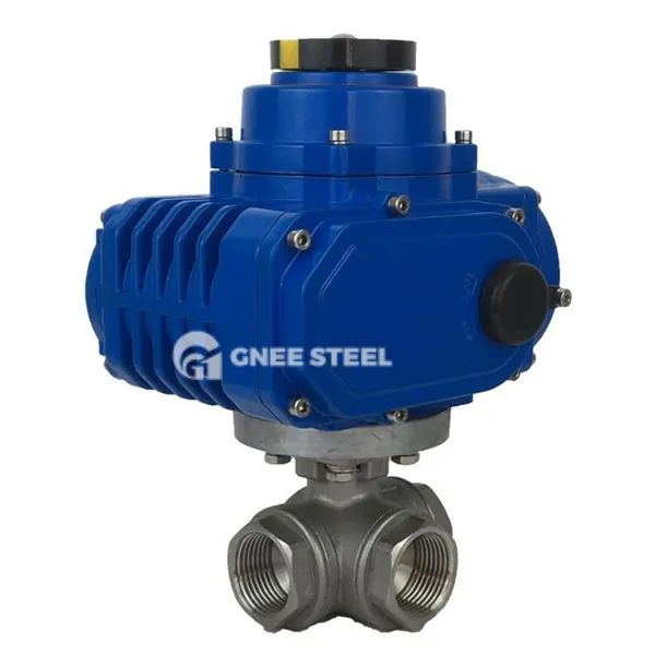 Elektricky ovládaný 3 -cestovný ventil