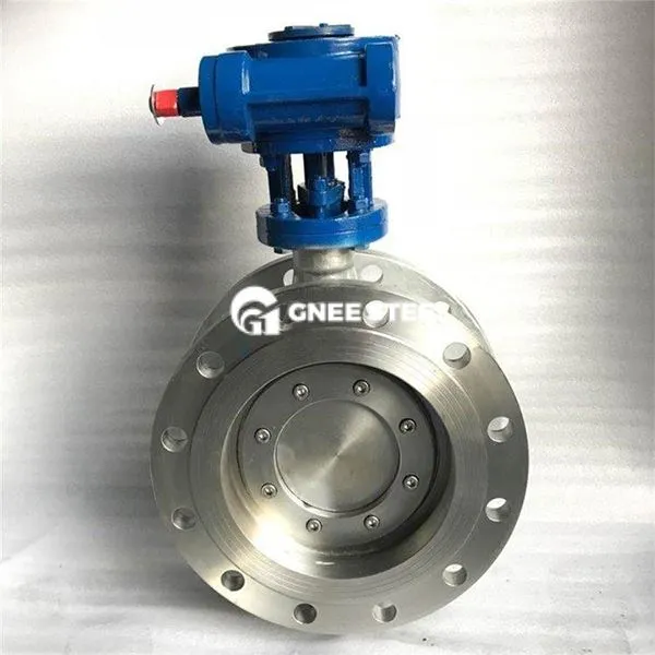 Dvojitá príruba vysokovýkonný ventil motýľa