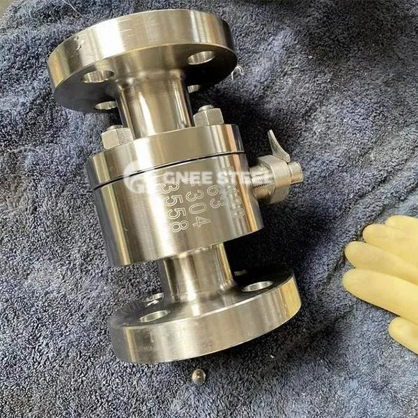 Kované oceľové vysokotlakové guľôčkové ventily