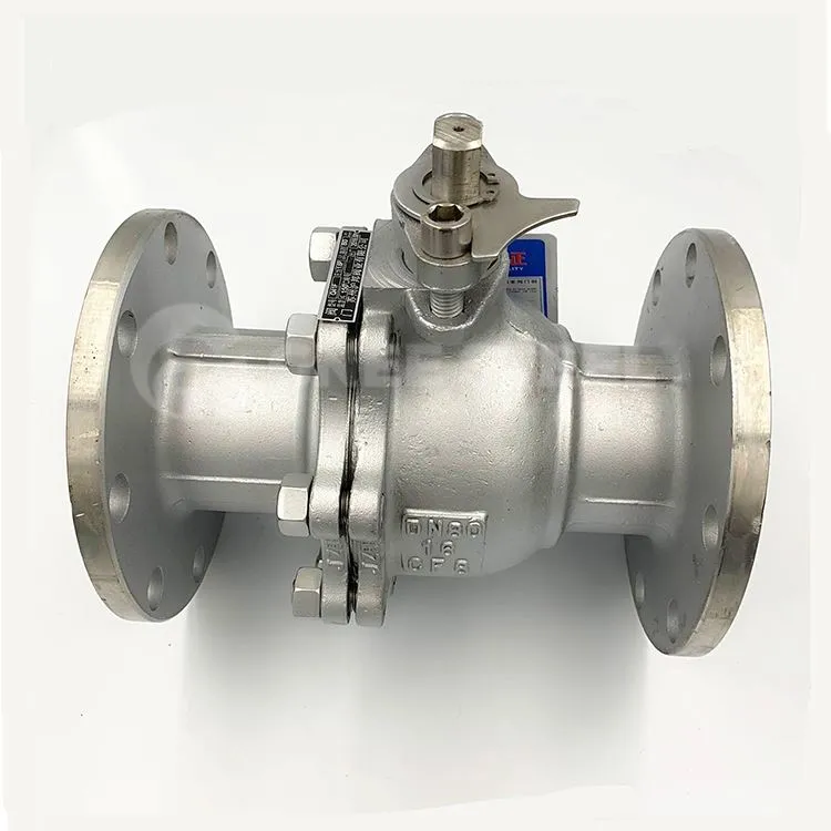 Nerezové guľové ventily s plným portom