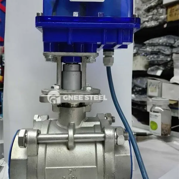 Vysokotlakový elektrický guľový ventil