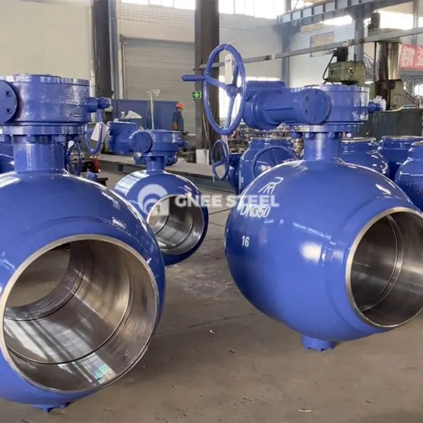 Vysokoteplotný zvárací guľový ventil