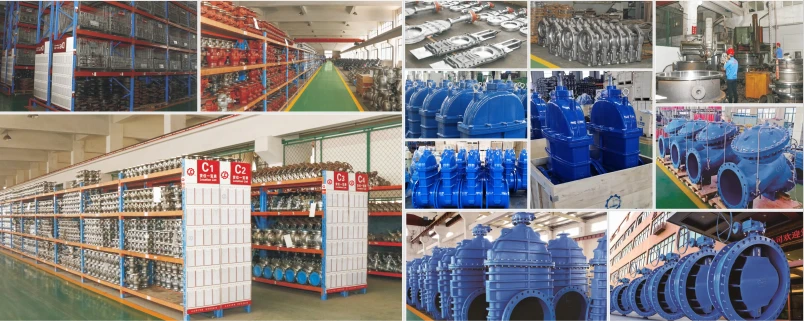 Electric Regulating Butterfly Valve workshop center Electric Regulating Butterfly Valve workshop center
