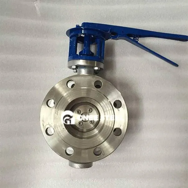 Manuálny motýľový ventil