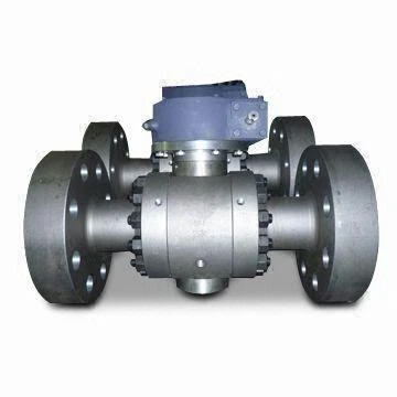 ASTM A105 LF2 TRUNNION Ball Ventil, 900 libier, API 6D Loď do Ekvádoru