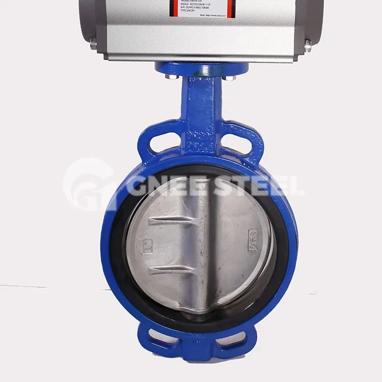 Pneumatický škrtiaci ventil