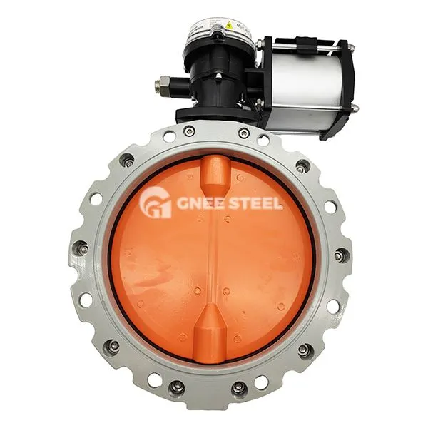 Ventil práškového motýľa