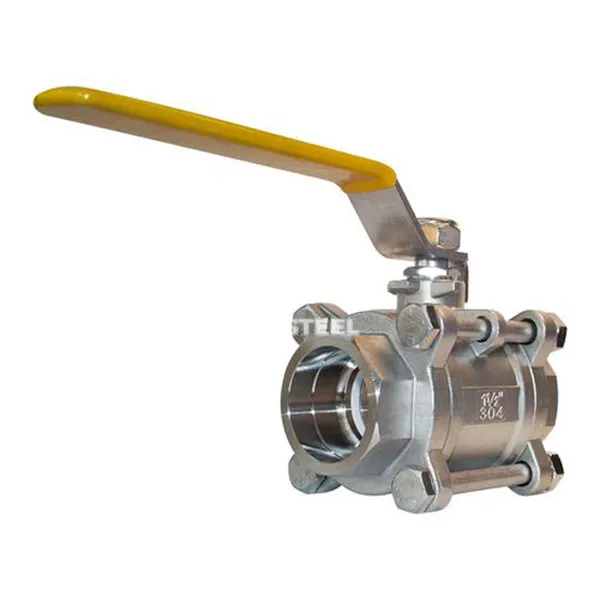 Soketový zvarový guľový ventil