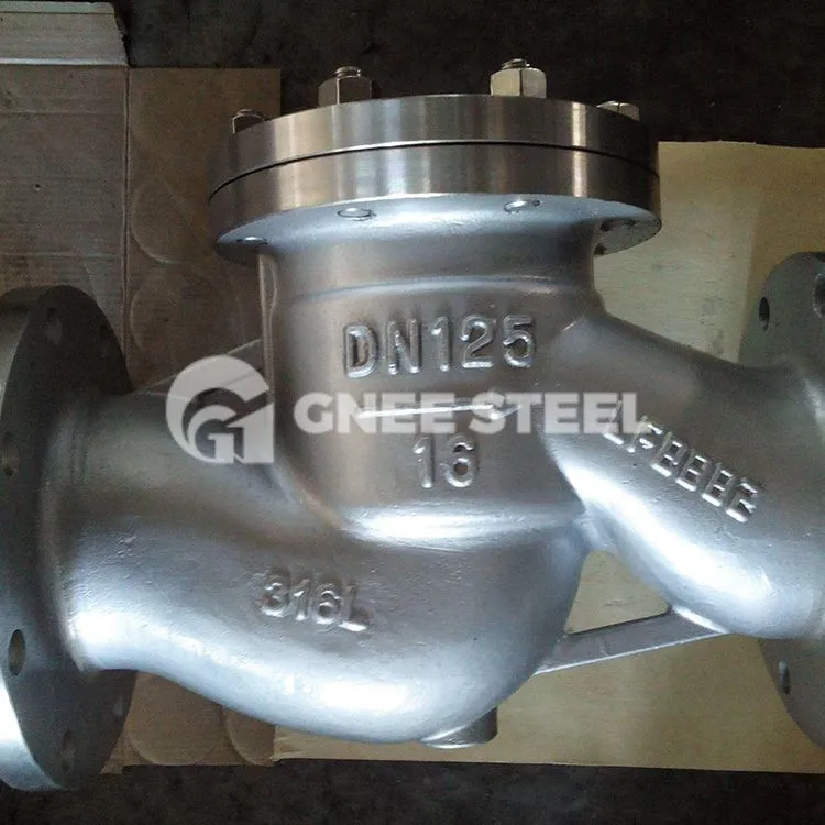 Spätný ventil výkyvného typu