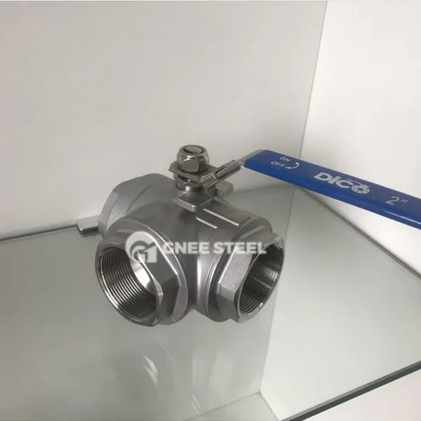 Trojsmerný manuálny ventil